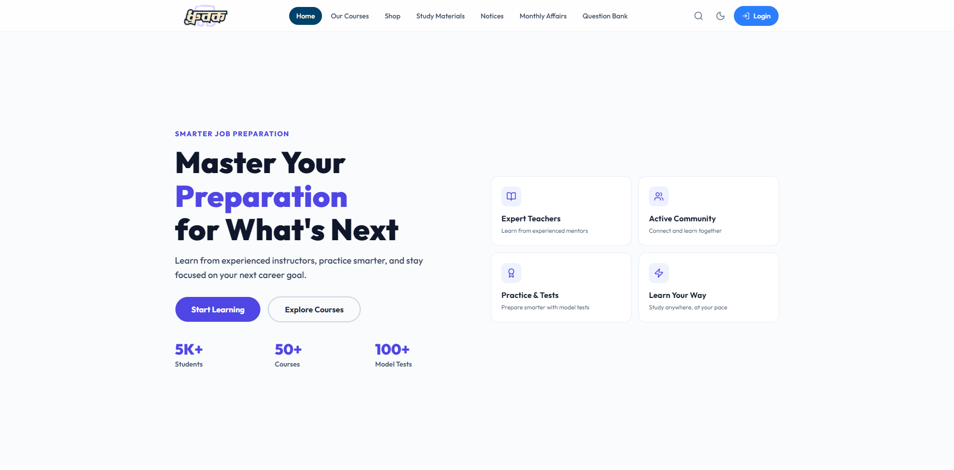 Dhrubok Learning Management System